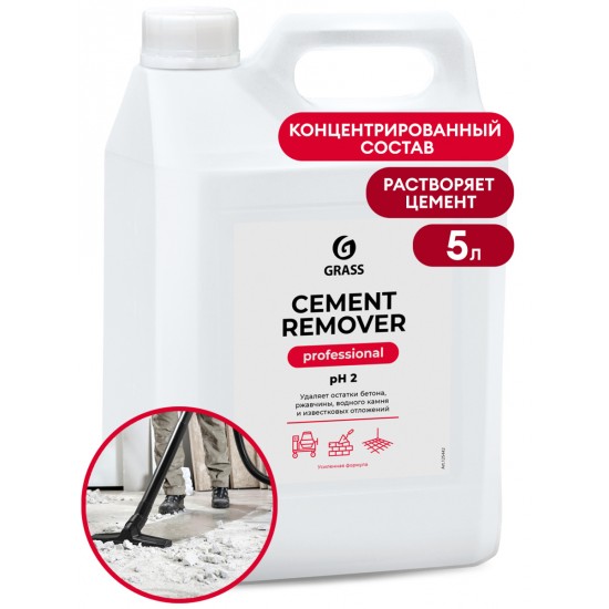 Средство для очистки после ремонта "Cement Remover" (канистра 5,8кг)