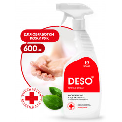 Средство косметическое для рук с антисептическим эффектом "DESO" (флакон 600мл)