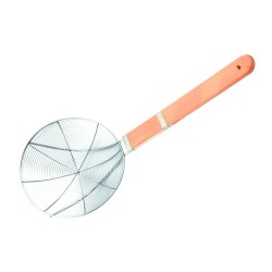 99004018 Шумовка сетчатая с деревянной ручкой 24 см Pujadas/P.L. Proff Cuisine