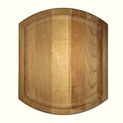 Доска для подачи 25*25 см с выборкой, бук /1/