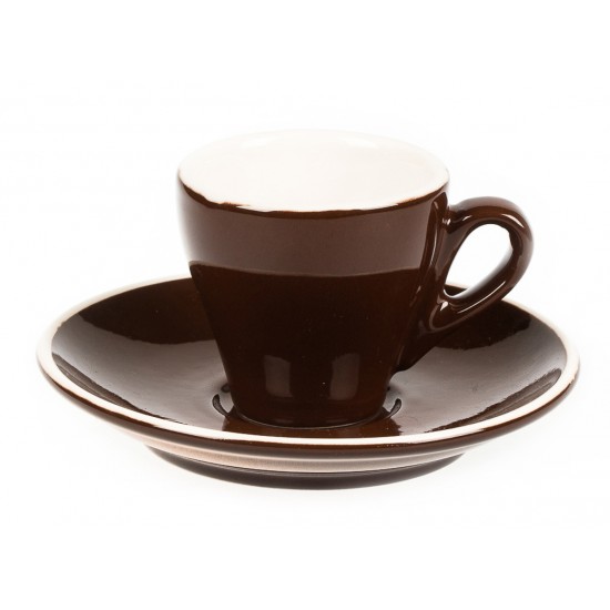 81223300 Кофейная пара 70 мл Серия "Barista" "Цветной фарфор" P.L. Proff Cuisine  