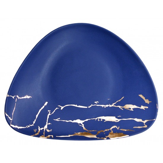 81223169 Тарелка 35 см Серия "Blue Gold" "Цветной фарфор" P.L. Proff Cuisine  