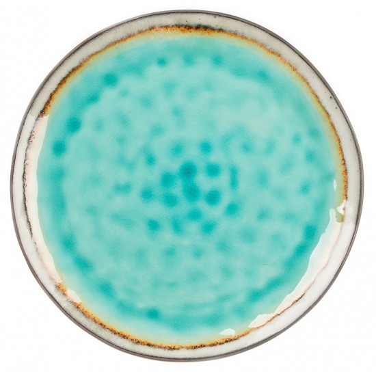 81223102 Тарелка 27, 5 см Blue Spider Silk Серия "Каменная керамика Stockholm" "Цветной фарфор" P.L. Proff Cuisine  