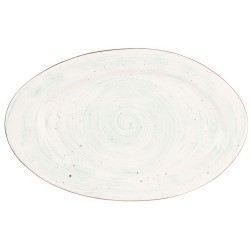 81223046 Блюдо овальное 40 см Серия "Coral Fusion" "Цветной фарфор" P.L. Proff Cuisine  