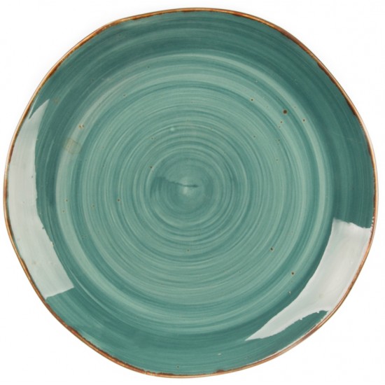 81223164 Тарелка 25,5 см Серия "Green Sea" "Цветной фарфор" P.L. Proff Cuisine  