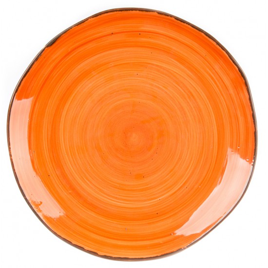 81223155 Тарелка 25,5 см Серия "Orangе Sky" "Цветной фарфор" P.L. Proff Cuisine  