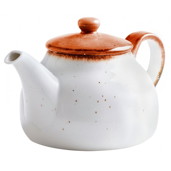 81223226 Чайник 600 мл Серия "Orangе Sky" "Цветной фарфор" P.L. Proff Cuisine  
