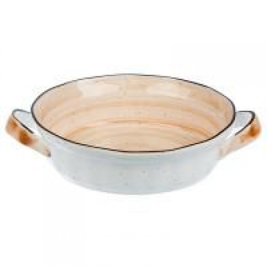 81223023 Блюдо с ручками 1,5 л Серия "Organic Fusion" "Цветной фарфор" P.L. Proff Cuisine  