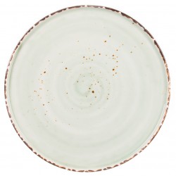 81223073 Тарелка 26 см Серия "Organica Green" "Цветной фарфор" P.L. Proff Cuisine  