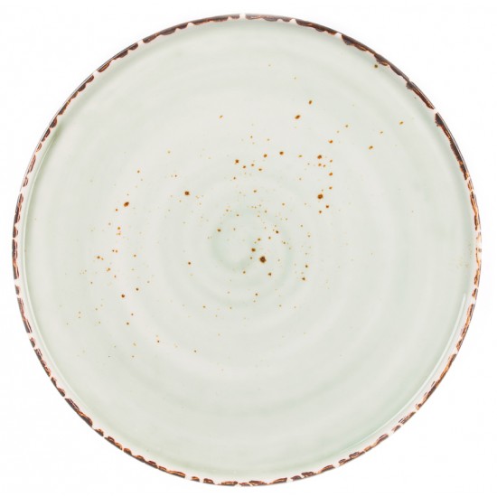 81223073 Тарелка 26 см Серия "Organica Green" "Цветной фарфор" P.L. Proff Cuisine  