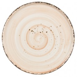 81223086 Тарелка 22,5 см Серия "Organica Sand" "Цветной фарфор" P.L. Proff Cuisine  