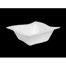 TU0156 Салатник квадратный 190 мм (700 мл) Royal White /4/24/ TUDOR ENGLAND