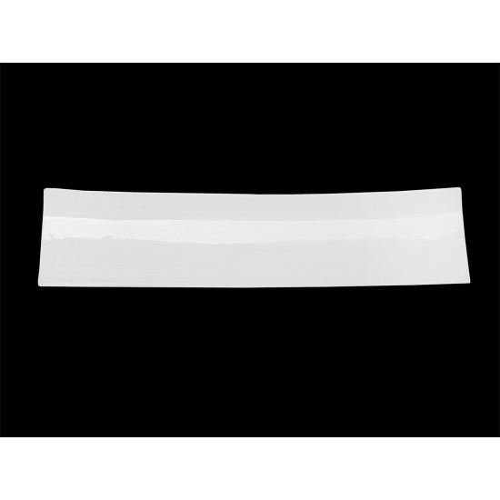 TU1078 Блюдо прямоугольное узкое 380х100 мм Royal White /4/24/ TUDOR ENGLAND