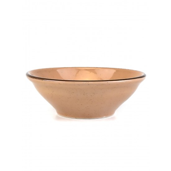 Салатник 20см, 800мл, оранжевый, Pearl, Kutahya