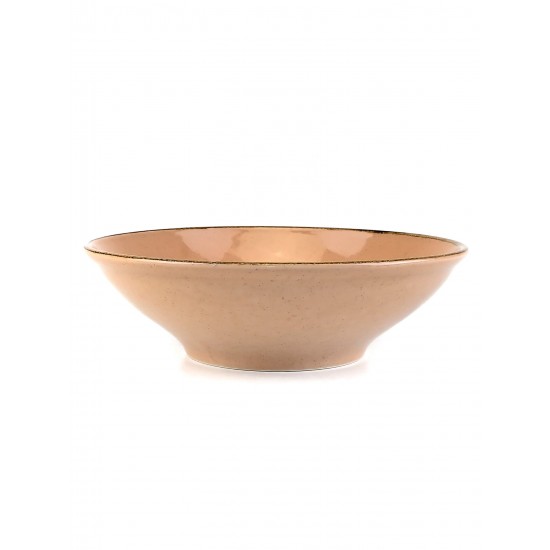 Салатник 24см, 1300мл, оранжевый, Pearl, Kutahya