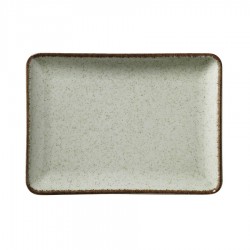 Блюдо прямоугольное 23*17см, мятный, Pearl, Kutahya