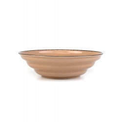 Салатник Tuana 23см, 1200мл, оранжевый, Pearl, Kutahya