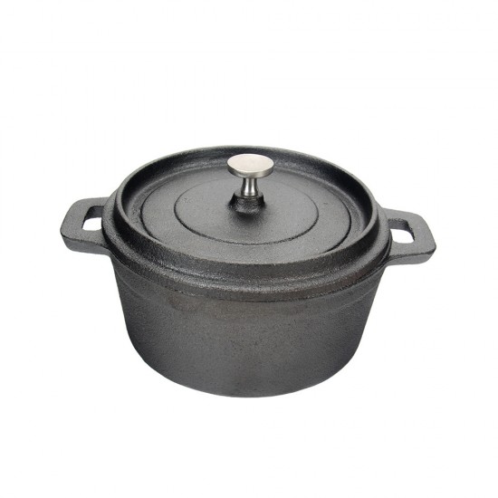 81200030 Кастрюля порционная с крышкой, 600 мл Серия "Чугун" P.L. Proff Cuisine (Китай)