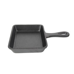 81200031 Сковорода порционная, прямоугольная, 13 см Серия "Чугун" P.L. Proff Cuisine (Китай)