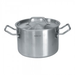 90000025 Кастрюля с крышкой 2,4 л (18/8) Серия "Gourmet Line - нержавеющая сталь 18/8" P.L. Proff Cuisine (Китай)