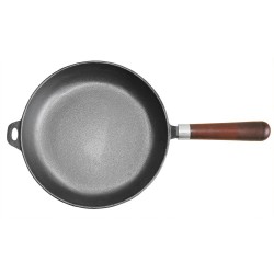 92001133 Сковорода с деревянной ручкой, 24 см Серия "Чугун" P.L. Proff Cuisine (Китай)