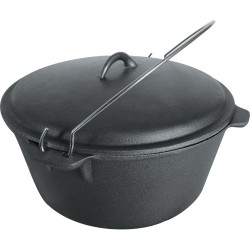 92001415 Казан с крышкой 10 л Серия "Чугун" P.L. Proff Cuisine (Китай)