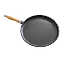 99005061 Сковорода для блинов с деревянной ручкой, 23 см Серия "Чугун" P.L. Proff Cuisine (Китай)