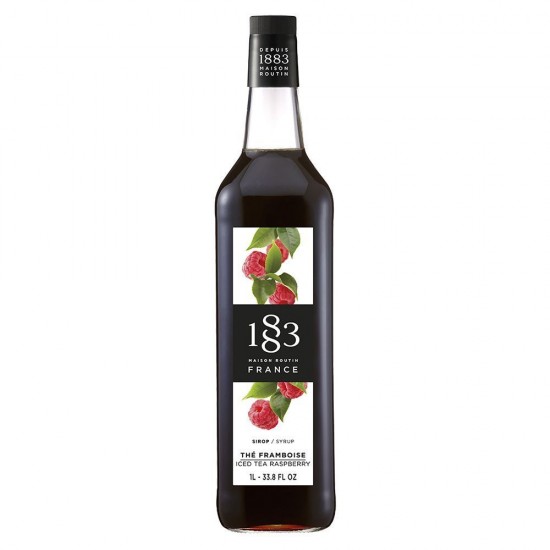 Холодный чай со вкусом малины 1л сироп 1883 Рутин (4572) /1/6/