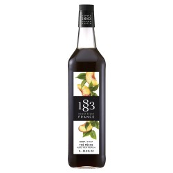 Холодный чай со вкусом персика 1л сироп 1883 Рутин (2202) /1/6/
